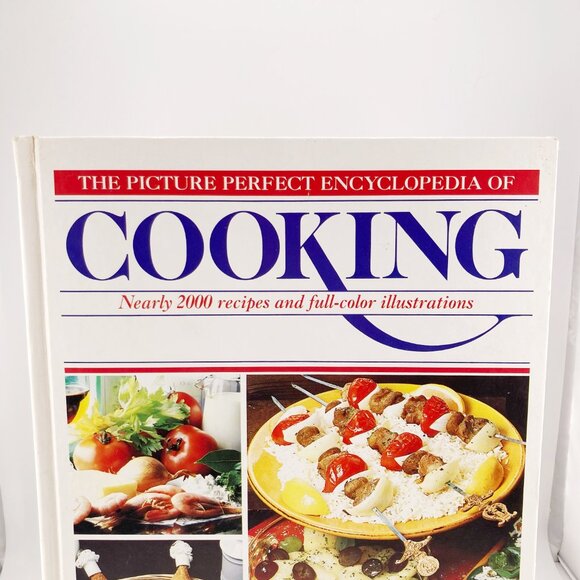 VINTAGE The Picture Perfect Encyclopedia of Cooking hardcover cookbook 1980s - Picture 2 of 16